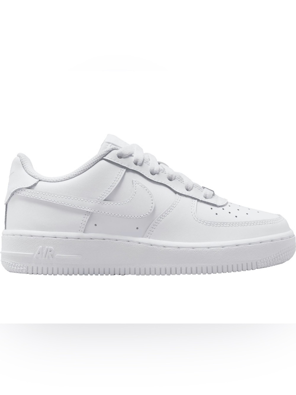 Air Force 1 LE (Big Kid) - AS IS **NOTE: deep wear on heels, as shown